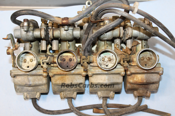 CB350F Carb Before