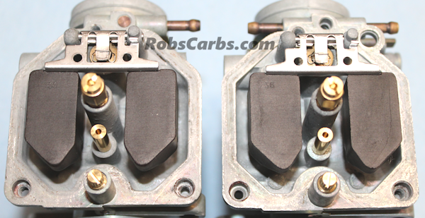 CB750A '76 PD44A Carbs