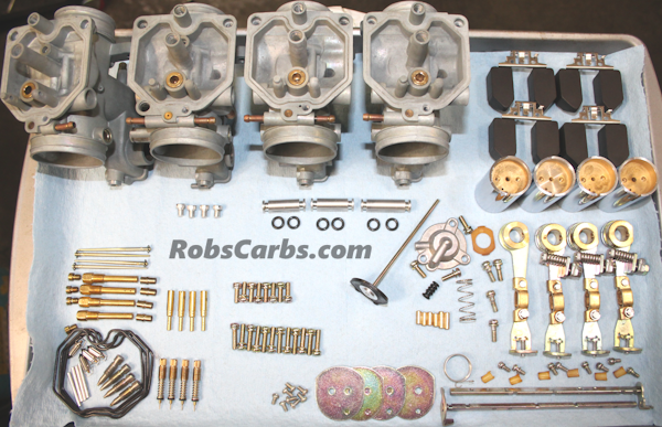 '77 CB750F PD41B Carbs